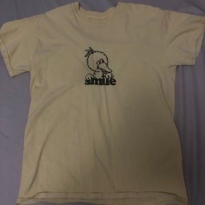 big bird from sesame street tee